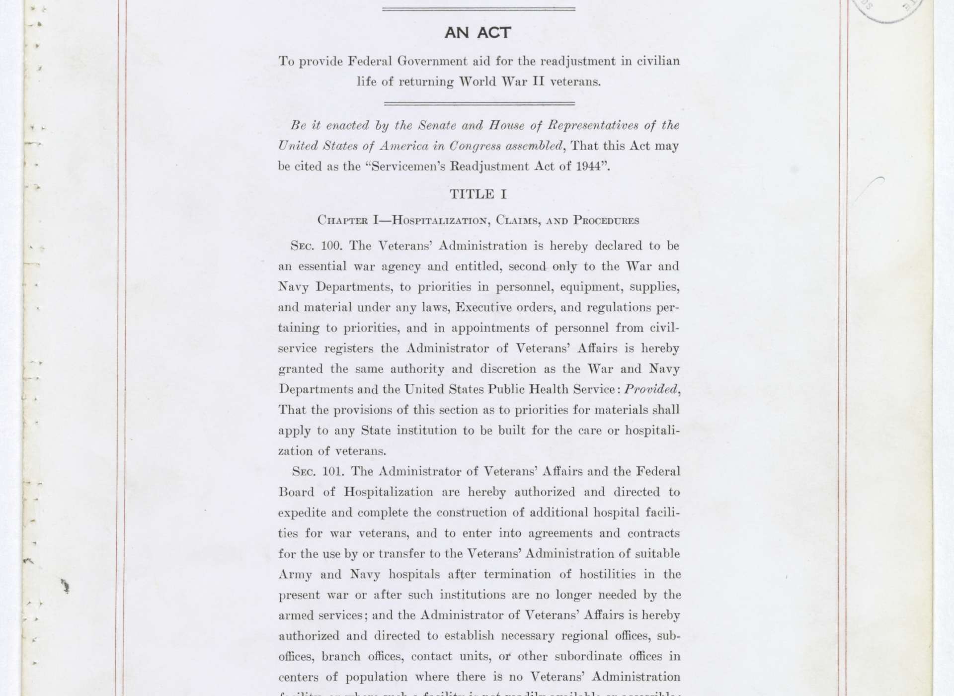 Research Starters: The GI Bill | The National WWII Museum | New